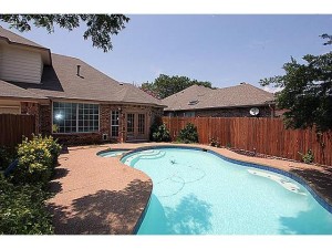 Backyard with Pool